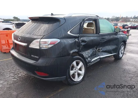 2012 Lexus Rx 350 from USA, damaged, VIN 2T2BK1BA1CC133743